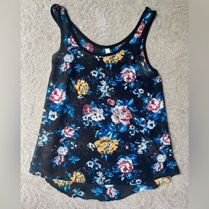 Miss Sheer floral tank